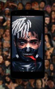 XXXTentacion Rapper Wallpaper screenshot 4
