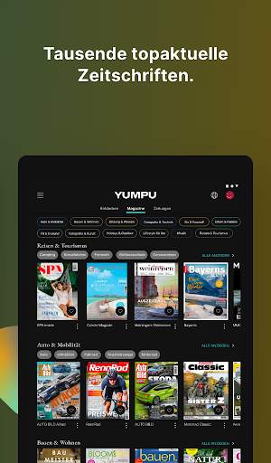 YUMPU Magazine & Zeitschriften screenshot 12
