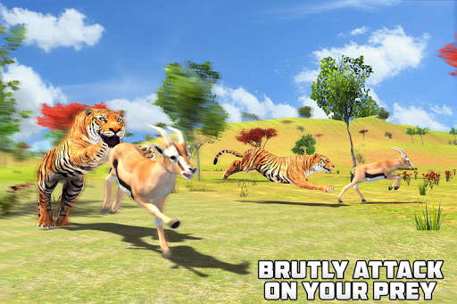 Tiger Simulator: Animal Family Survival Game screenshot 9