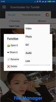 Downloader for Tumblr screenshot 4