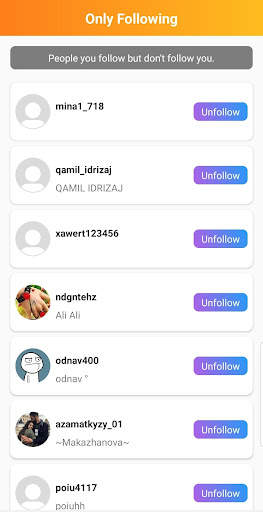 InsPlus - Unfollowers for Instagram screenshot 4