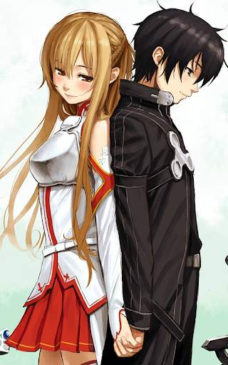 Romantic Anime Live Wallpaper screenshot 2