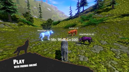 Wolf Simulator - Animal Games screenshot 4