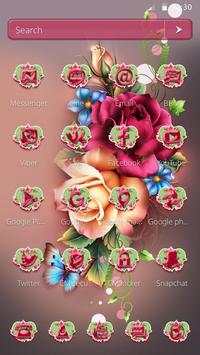 Flourishing Garnet Rose Theme screenshot 5