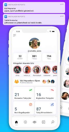 Reports: Profilime Kim Baktı screenshot 1