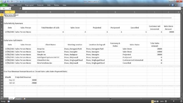 Daily Sales Report screenshot 8