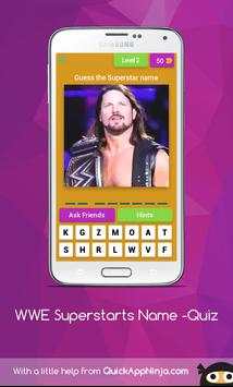 WWE Superstars Name -Quiz screenshot 6