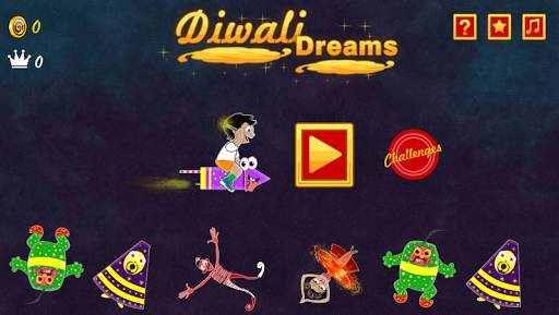 Diwali Dreams : Diwali game with music screenshot 1