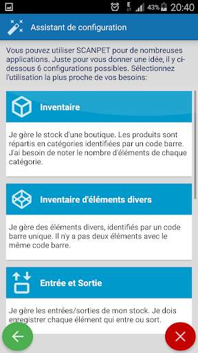 SCANPET NEW - Inventaire   Codes barre screenshot 7