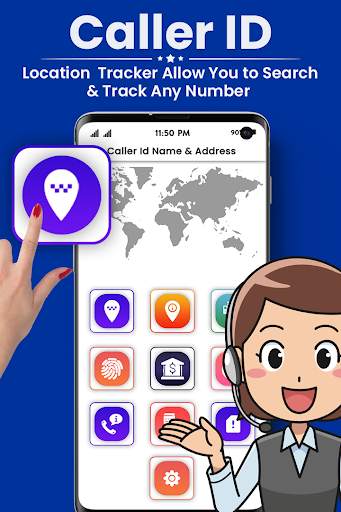Caller ID Name and Number Locator App screenshot 2