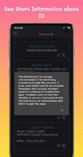 Device ID screenshot 3