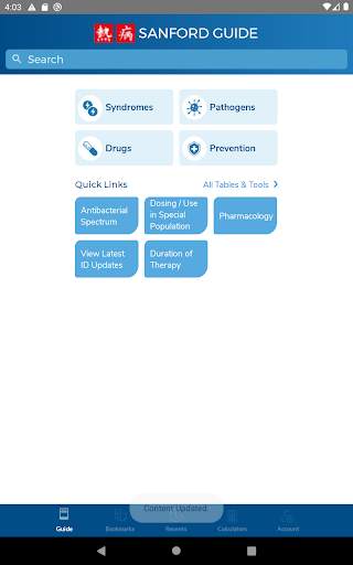 Sanford Guide:Antimicrobial Rx screenshot 6