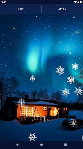 Snowy Winter Live Wallpaper screenshot 4