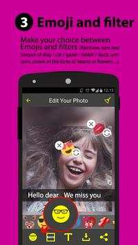 Add Emoji & Text on Photos: Image Editor 4 تصوير الشاشة