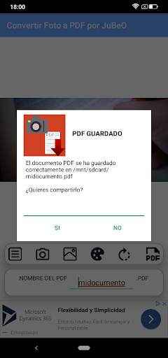 Convert Photo to PDF by JuBeO screenshot 5