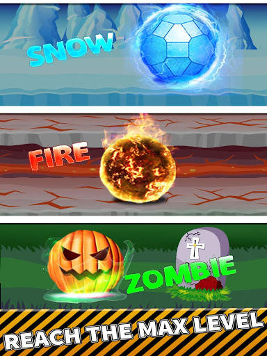 Shadow Slide ball Game – Rush Drift in Snow & Fire screenshot 9