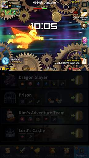 Retro Hero Mr Kim : Idle RPG screenshot 6