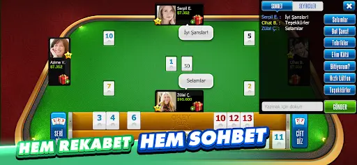 Okey Plus - En Kalabalık Okey! screenshot 5