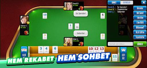 Okey Plus - En Kalabalık Okey! screenshot 5