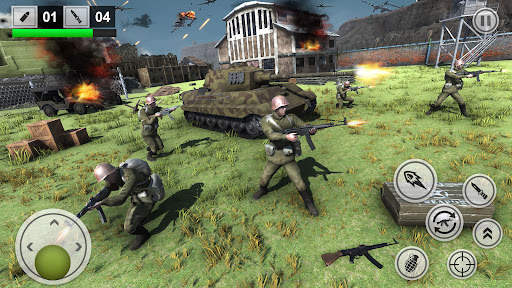 World War 2 fps shooting screenshot 3
