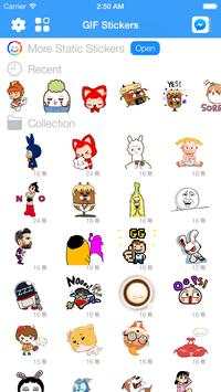 GIF Sticker for Messenger screenshot 1