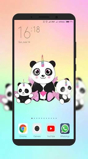 Panda Cute Wallpaper 1 تصوير الشاشة