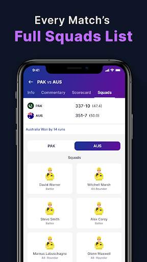 Live Cricket Score for WC 2023 screenshot 7