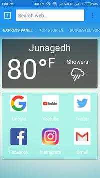 4G Turbo Browser screenshot 1