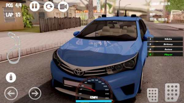 Car Racing Toyota Game screenshot 2