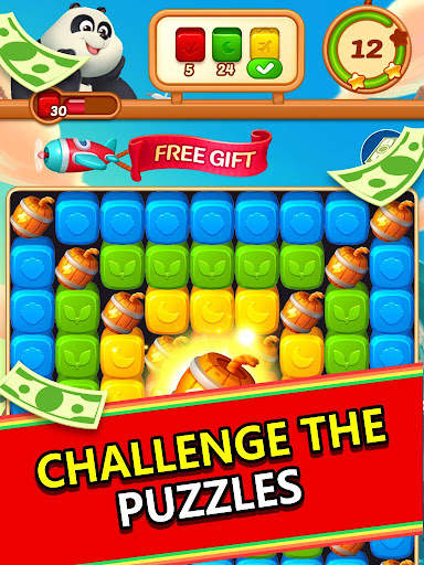 Panda Cube Smash - Big Win with Lucky Puzzle Games screenshot 17
