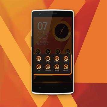 Next Launcher 3D Theme Flat O screenshot 3