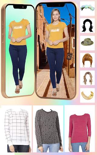 Women T-Shirt Photo Editor screenshot 4