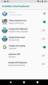 Chewa Keyboard Lite screenshot 2