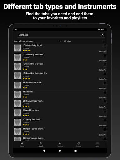 GuitarTab - Tabs and chords screenshot 9