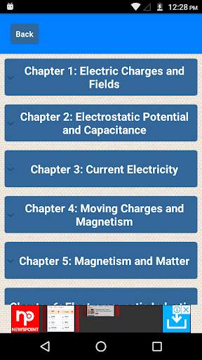 Class 12 Physics NCERT Solutions screenshot 1