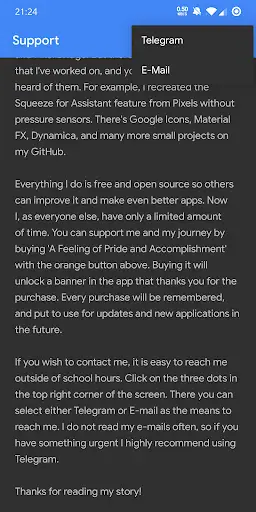 Support screenshot 2