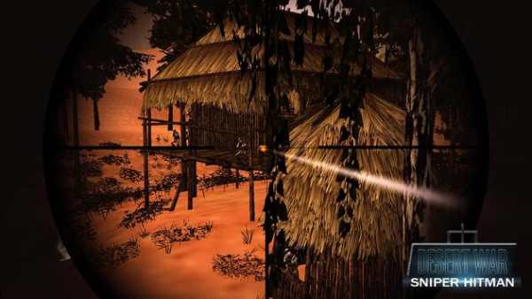 Desert War - Sniper Hitman screenshot 1