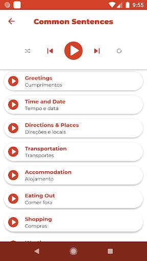 Learn Portuguese - Listening and Speaking screenshot 2