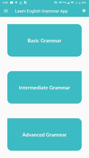 Learn English Grammar App screenshot 2