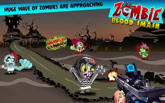Zombie Blood Smash screenshot 2