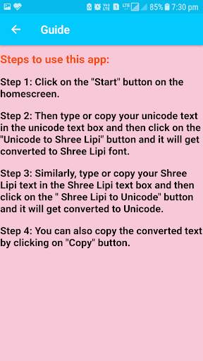Unicode to Shree Lipi Converter screenshot 4