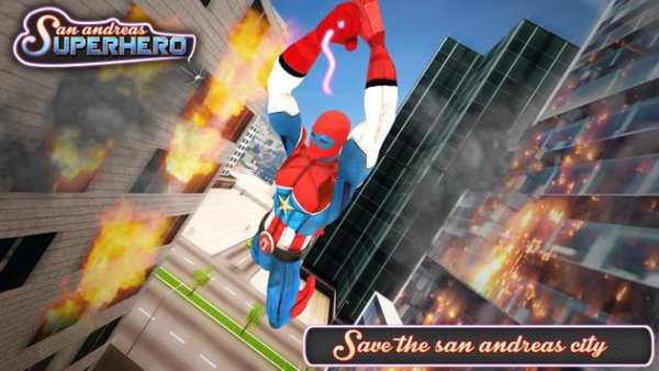San Andreas Superhero Games : Rope Hero screenshot 5