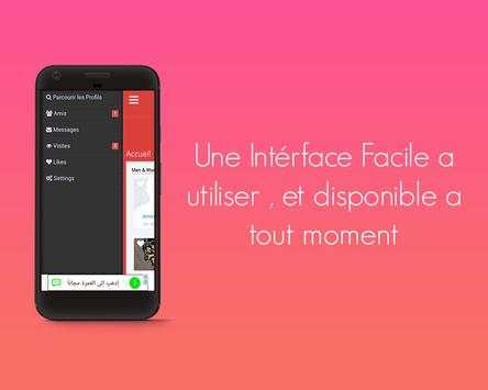 MarocRencontres -Appli de rencontres 100% gratuite screenshot 3
