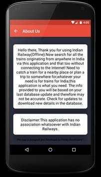 Indian Railway(Offline) screenshot 7