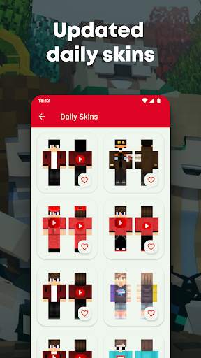 Youtuber skins for Minecraft screenshot 4