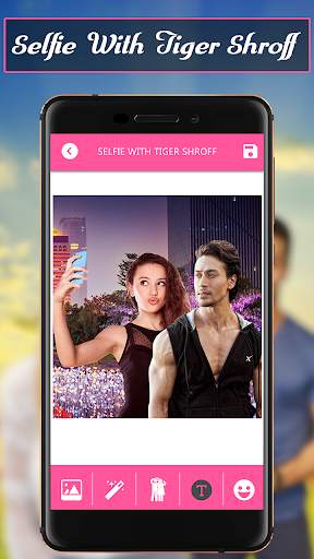 Selfie With Tiger Shroff screenshot 2
