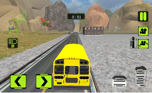 Off-Road School Bus Trip 3d screenshot 4