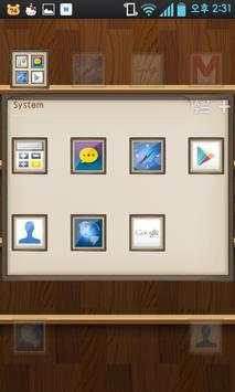 SHELVE go launcher theme screenshot 2