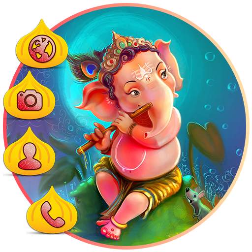 2019 Lord Ganesha APUS Launcher Theme 83.0.1001