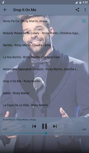 Ricky Martin Free Album Offline screenshot 2